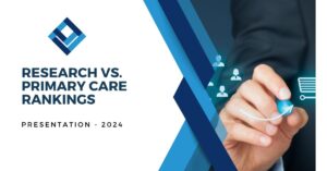 Research vs. Primary Care Rankings 