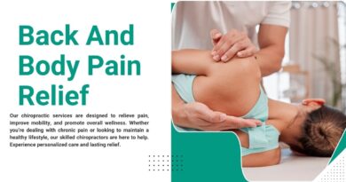 Back And Body Pain Relief