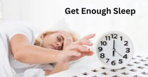 "Get Enough Sleep: When stress requires that you stand and fight for your company, again it helps healing your body, raising your mood as well as sharpening your focus and energy.

