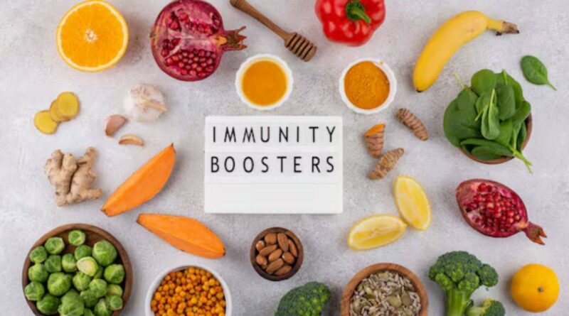 "Immune System Booster: Healthy foods and behaviors which help your immunity to safeguard your body against diseases.